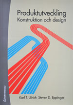 Bokomslag Produktutveckling konstuktion och design.