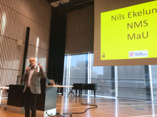 Nils talar på TiS 2018.