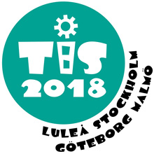 Logga - TiS 2018 i Luleå, Göteborg, Malmö och Stockholm