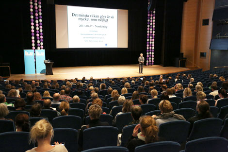 Pär Holmgren föreläser på  konferensen TiS 2017.