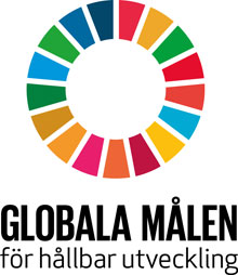 Globala målens logotyp.